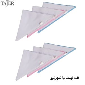 روسري پنبه سفيد سايز بزرگ (BF) 1121