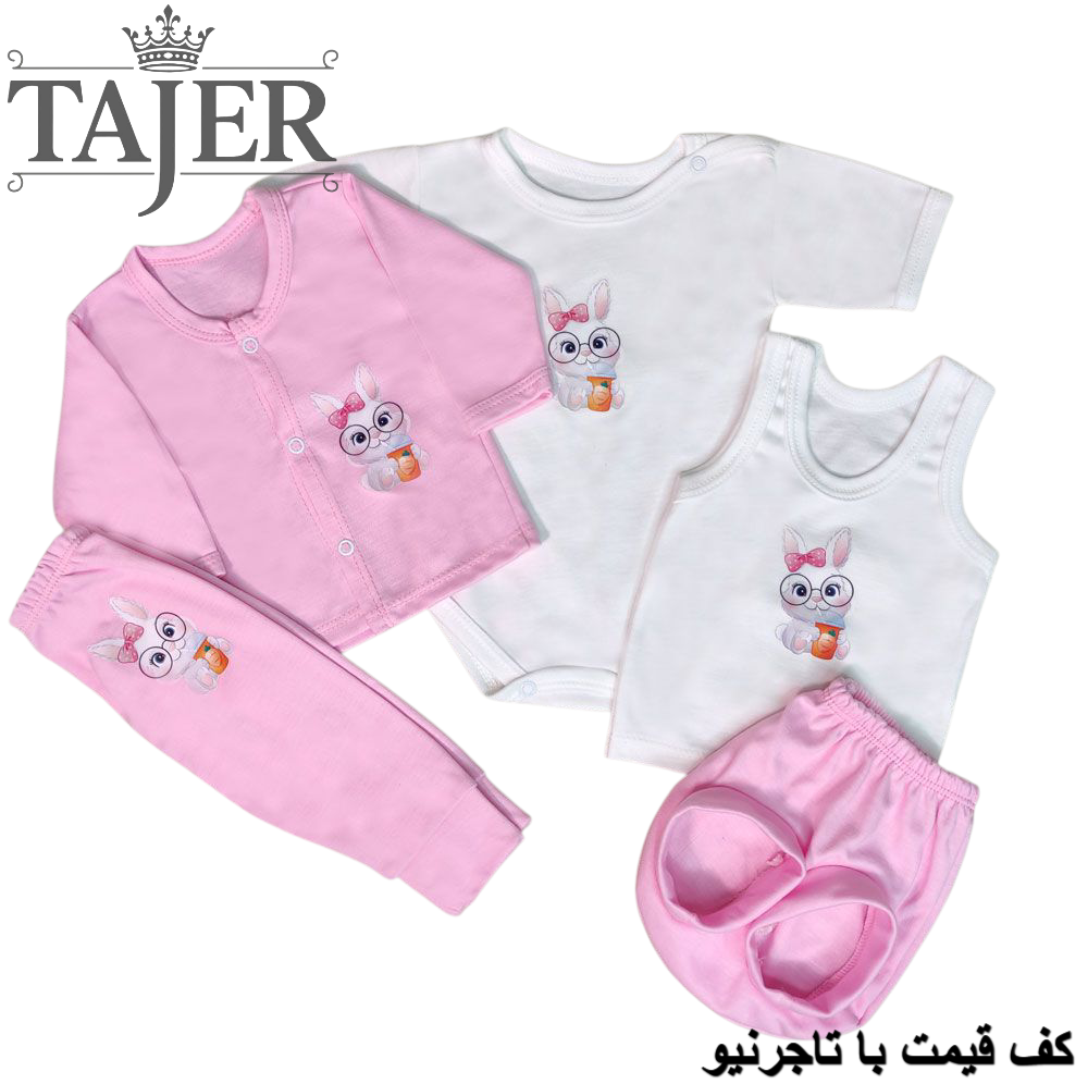 5 تيكه چاپي minel (صورتي) كد 1156