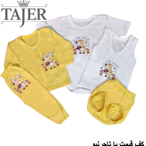 5 تيكه چاپي minel (زرد) كد 1154