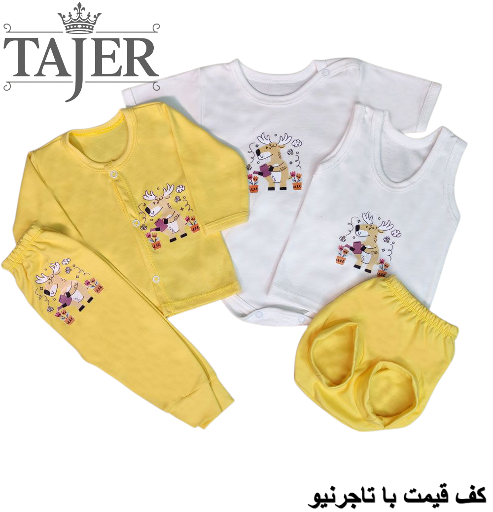 5 تيكه چاپي minel (زرد) كد 1154