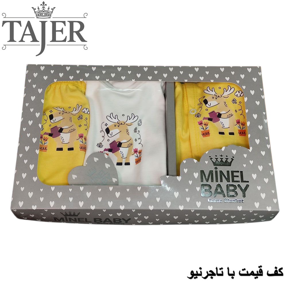 5 تيكه چاپي minel (زرد) كد 1154