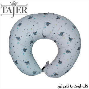 بالش كمك شيردهي و كمك نشستن مخمل چاپي كد 1161