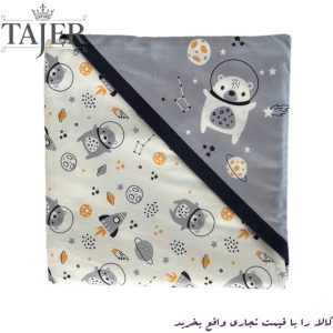 402 پتو كلاهدار مخمل مينيمال كد1532