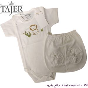 699 5 تيكه پنبه طرح شير Karatak كد 7750