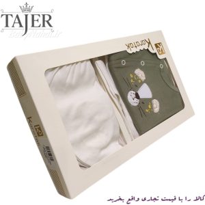 699 5 تيكه پنبه طرح شير Karatak كد 7750