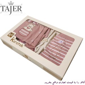 697 5 تيكه پنبه خرگوش راه راه Karatak كد 2838