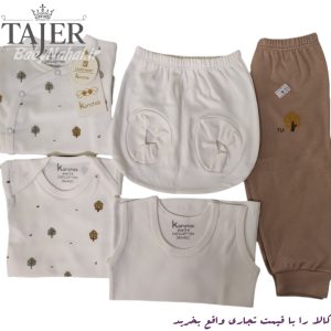 705 5 تيكه پنبه گلدوزي درخت كد 1935