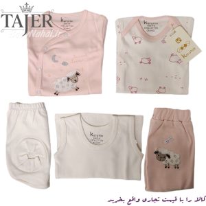 703 5تيكه پنبه طرح بره Karatak كد 4789