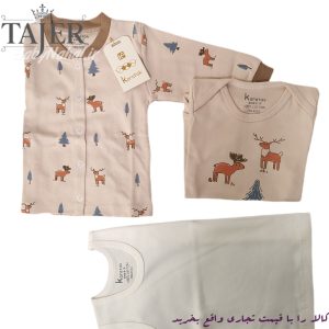 702 5تيكه پنبه طرح گوزن Karatak كد 2544