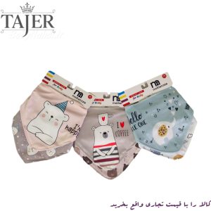 2100 دستمال گردن 2 عددي HLB مدل حيوانات كد 3225