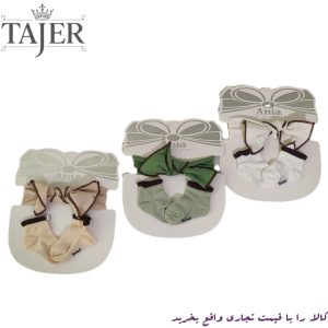 ست هدبند و جوراب پاپيون كد 9892